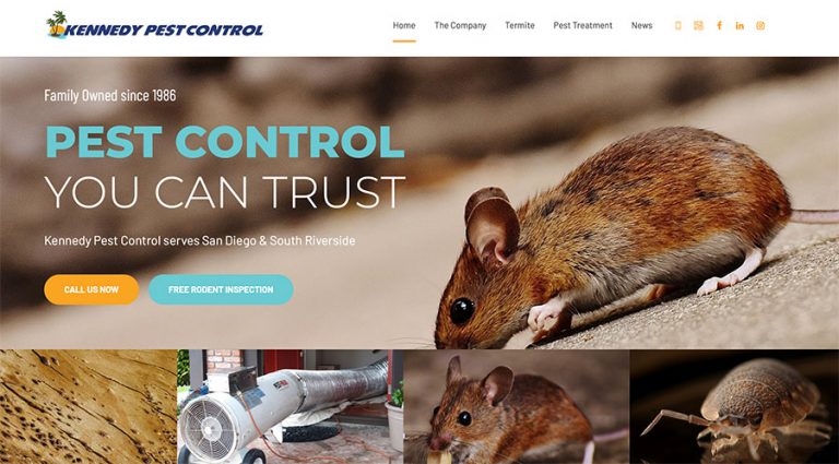 Kennedy Pest Control – Improving Online Presence