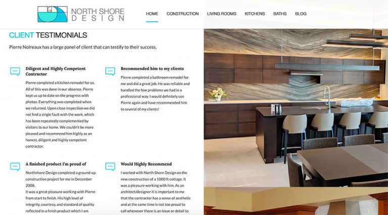 New version of North Shore Design