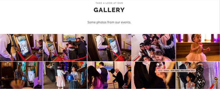 Luxury Photo Mirror