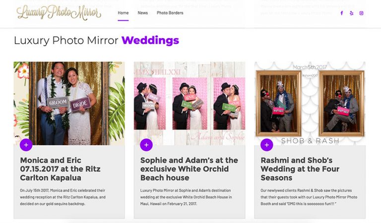 New Version of Luxury Photo Mirror