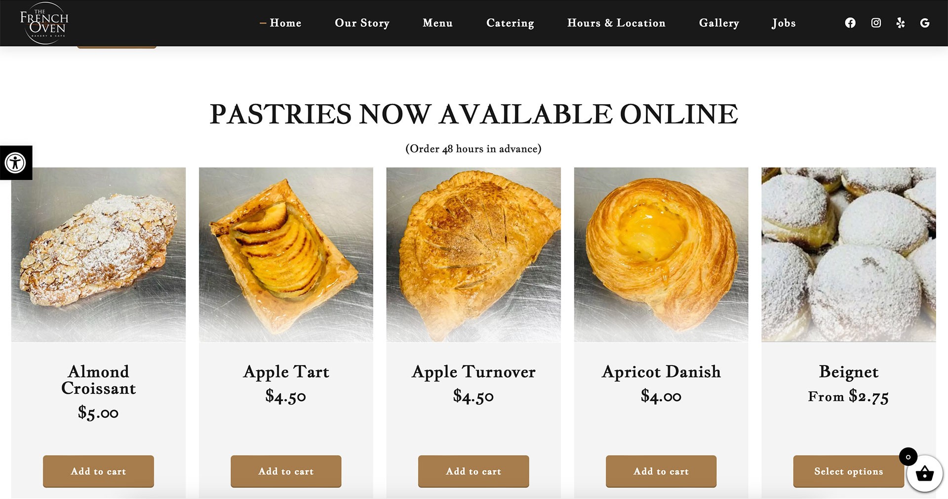 The French Oven and E-Commerce