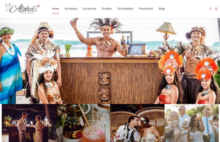 Aloha Bars Maui – Improving Online Presence