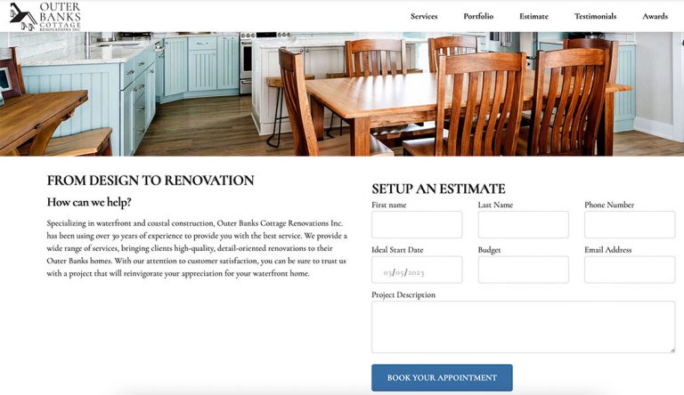 Outer Banks Cottage Renovations