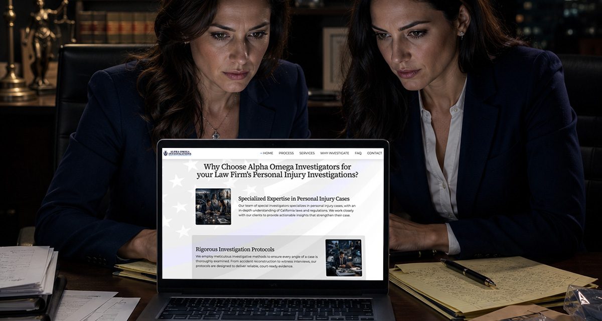 Building a Website That Works as Hard as an Investigator