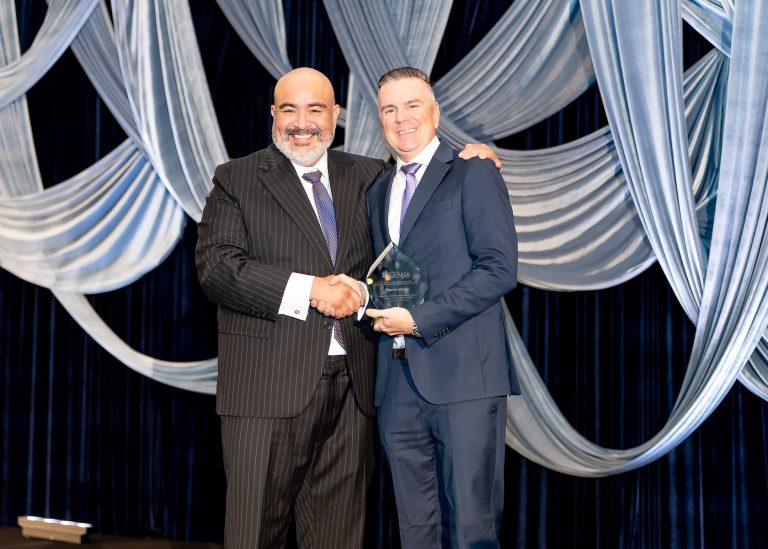 Charles Oreve Receives the Nuestra Familia Award from the San Diego La Raza Lawyers Association